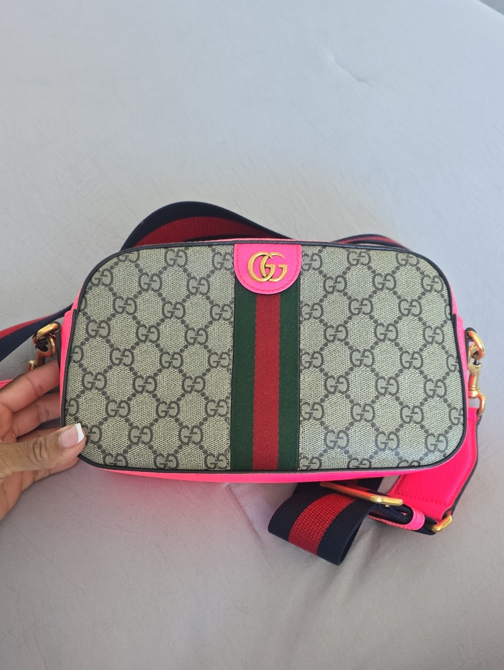 GUCCI Ophidia Gg Crossbody Bag